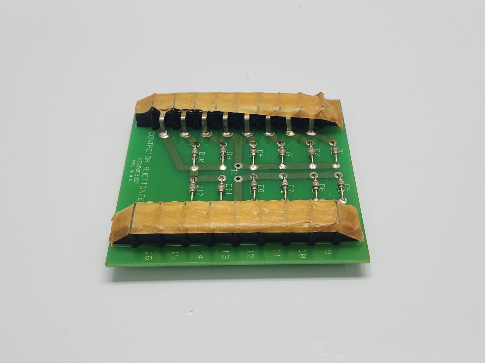 ROSS HILL CONTROLS CE200C332A CONTACTOR AUCTIONEERING PCB CARD 2000-1700-00