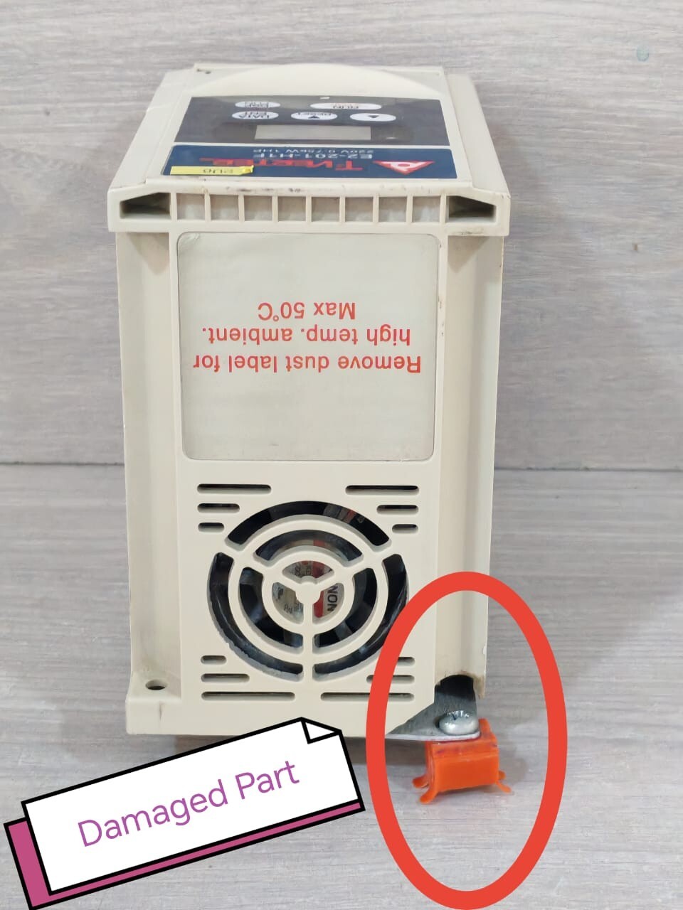TAIAN E2-201-H1F Inverter 220V 0.75KW 1HP