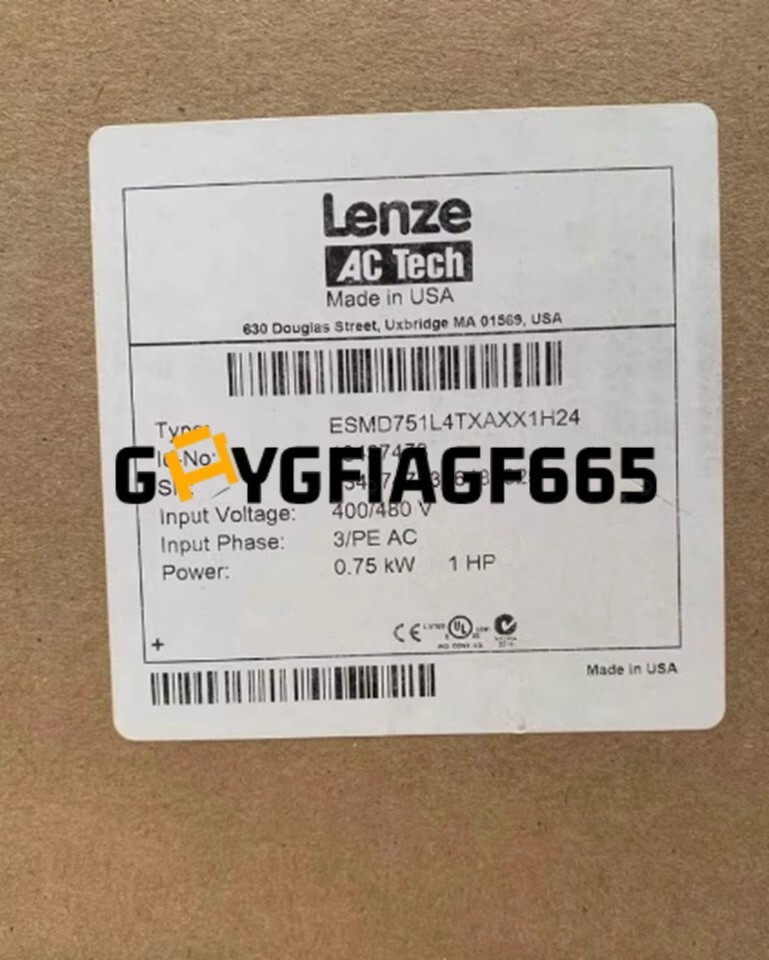 ESMD751L4TXA 1PC NEW Sealed Lenze SMD Inverter 0.75kW ESMD751L4TXA us free tax