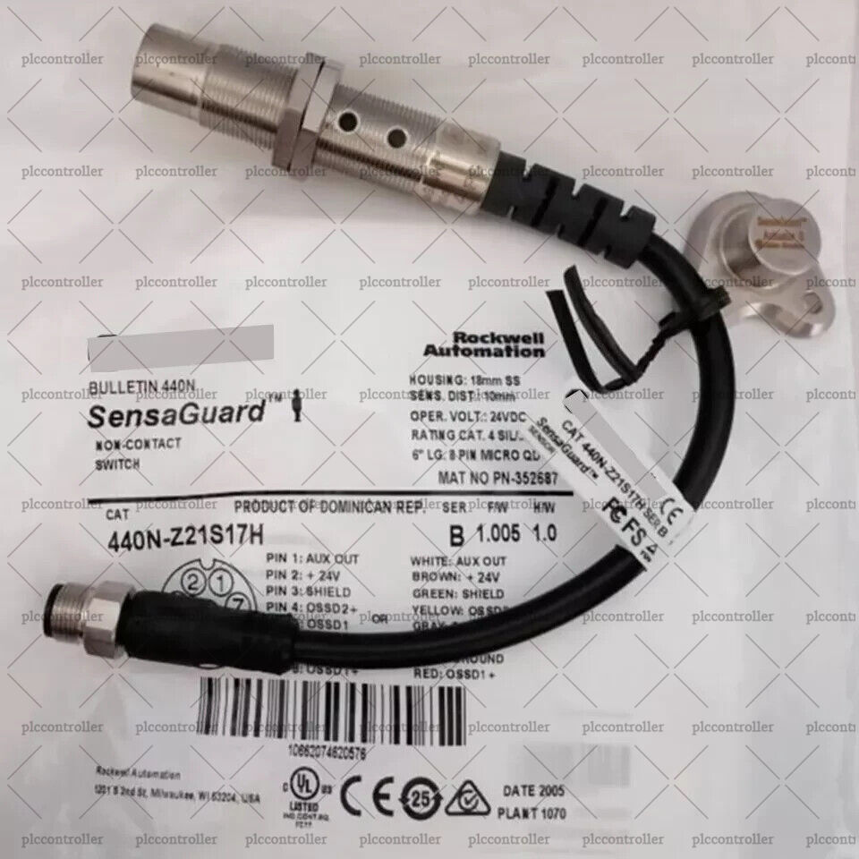New Allen-Bradley 440N-Z21S17H Guardmaster Non Contact Switch SensaGuard