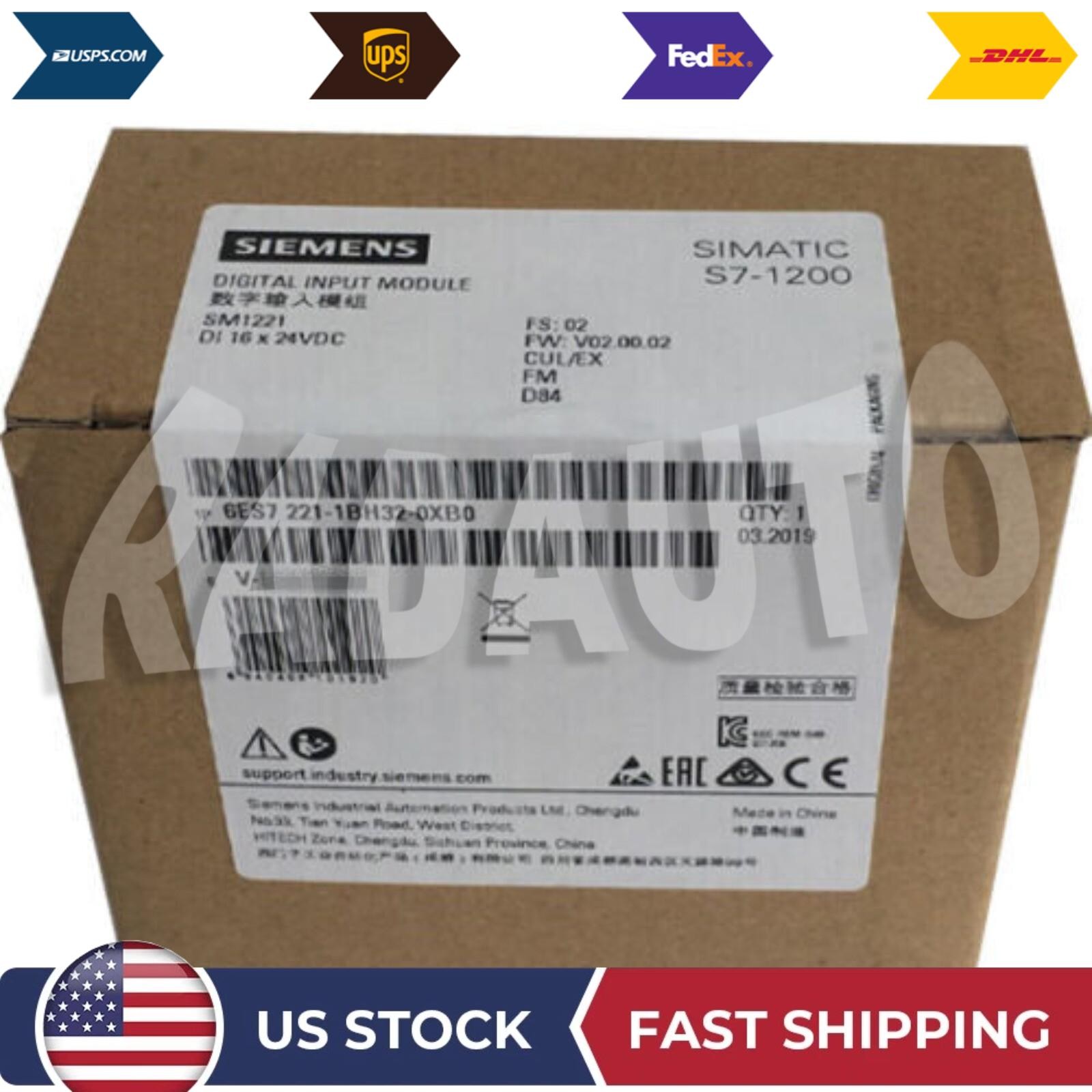 New Siemens 6ES7 221-1BH32-0XB0 6ES7221-1BH32-0XB0 S7-1200 Digital input SM 1221