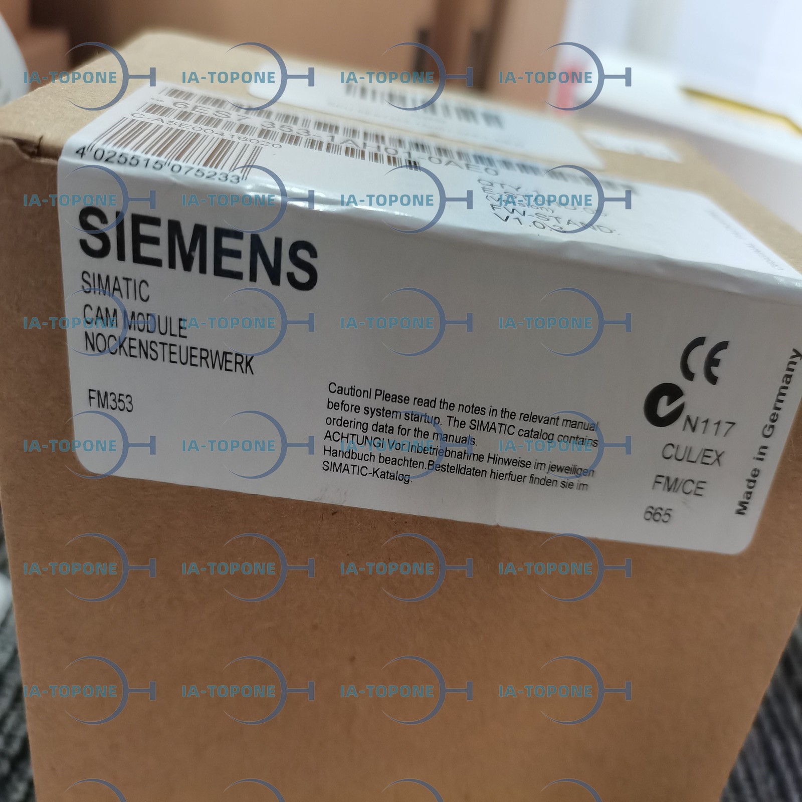 1pcs NEW Siemens 6ES7353-1AH01-0AE0 in Good condition