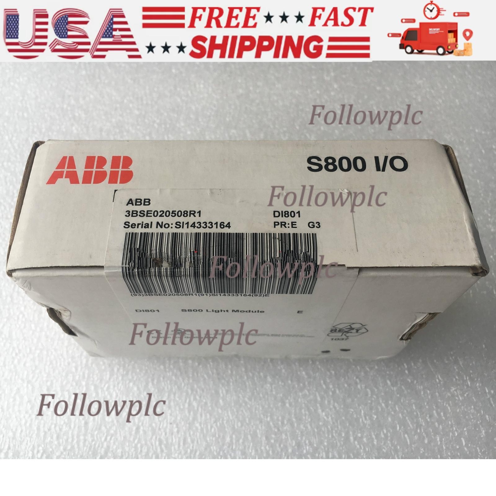 One NEW ABB I/O module DI801 3BSE020508R1 Free shipping