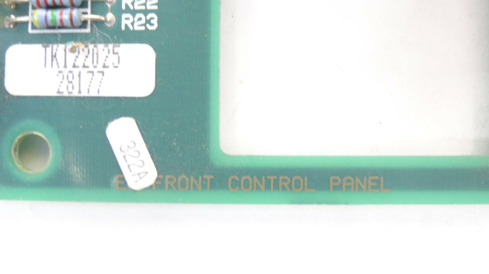 Exide 101072887-004 Rev A Front Control Panel Display PCB Assembly