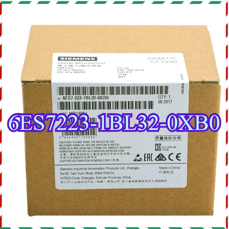 6ES7223-1BL32-0XB0 1PC Brand New Siemens Digital Input Output PLC Module #S