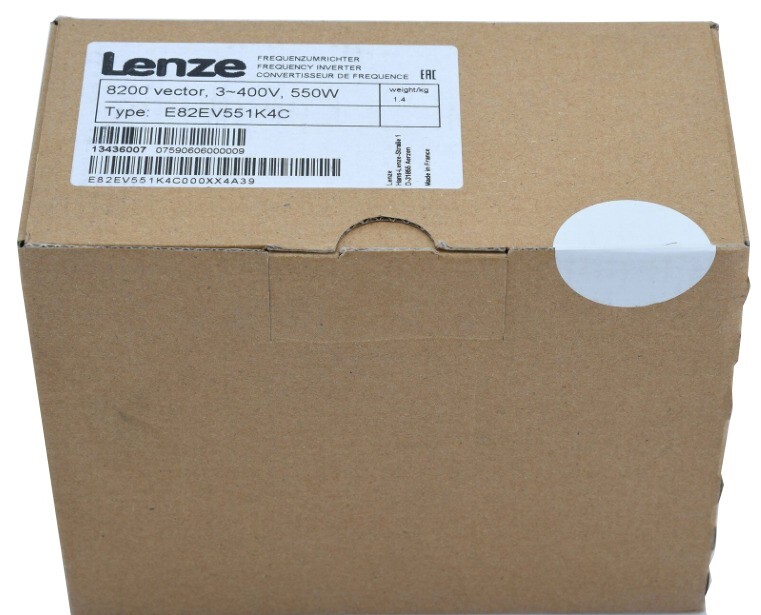 E82EV551K4C New Sealed Lenze E82EV551_4C Converter E82EV551K4C