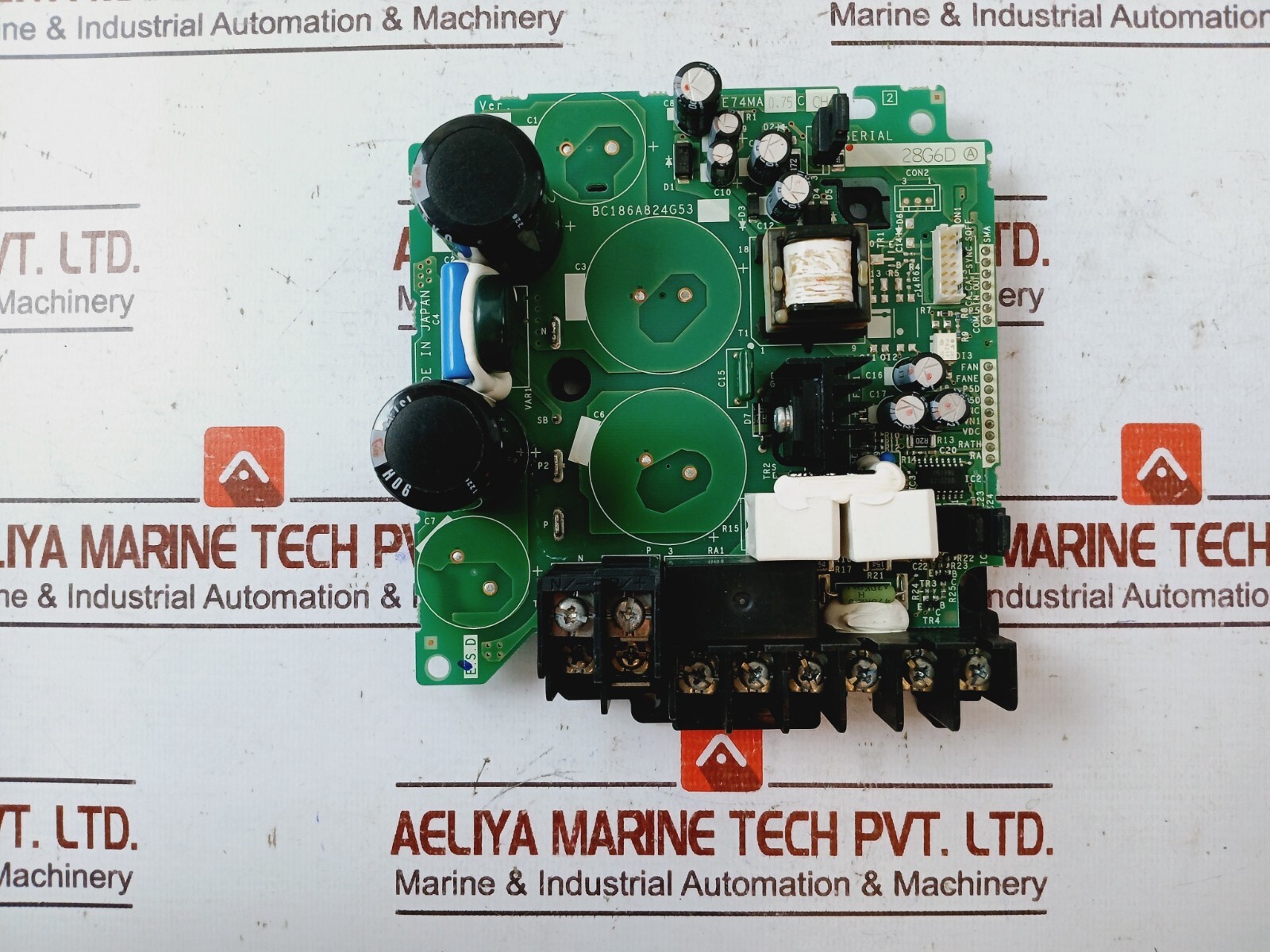 Mitsubishi Electric BC186A824G53 Power Drive Board E74HA0.75B-CH-B
