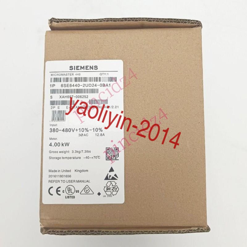 1PCS 6SE6440-2UD24-0BA1 Inverter 6SE6 440-2UD24-0BA1 NEW SIEMENS