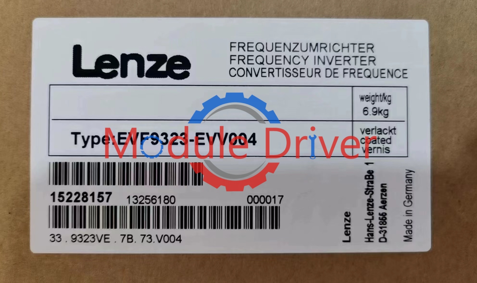 LENZE EVF9323-EVV004 Inverter Brand New Fast Shipping FedEx or DHL EVF9323EVV004