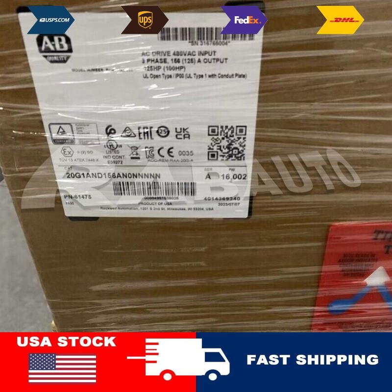Allen-Bradley 20G1AND156AN0NNNNN AB 20G1AND156AN0NNNNN US Free Tax