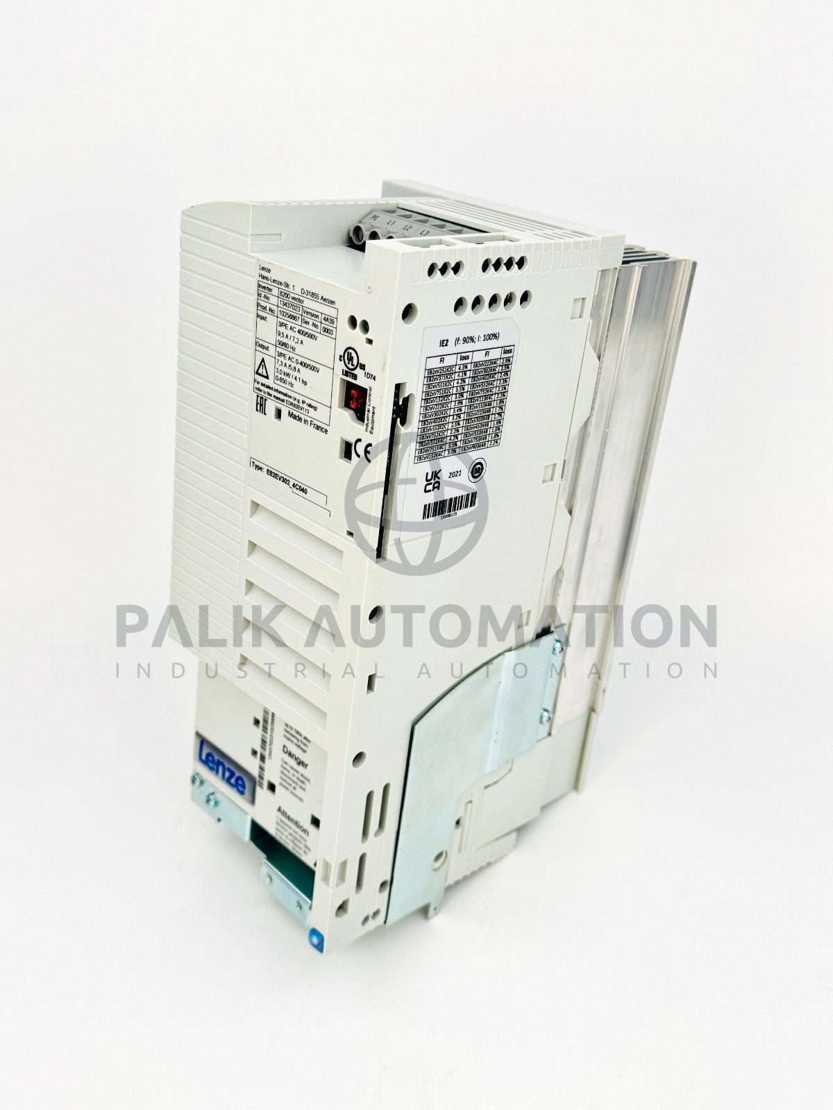 LENZE E82EV302K4C040 E82EV302_4C040 INVERTER 8200 SERIES 13437023 NEW