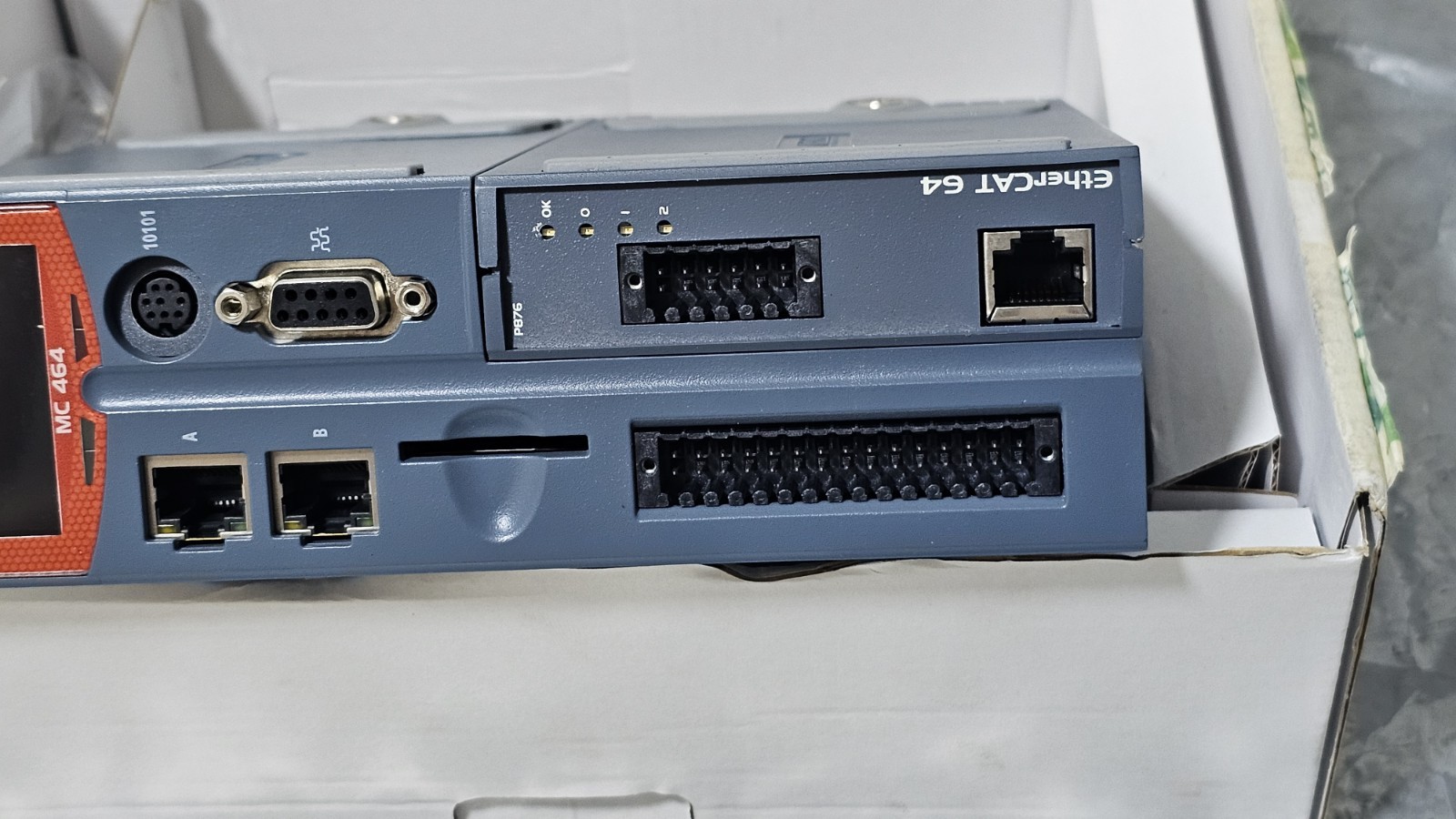 TRIO MC-464 P860 EXPANDABLE AXIS PANEL MOTION COORDINATOR W/ ETHERCAT 64 P876