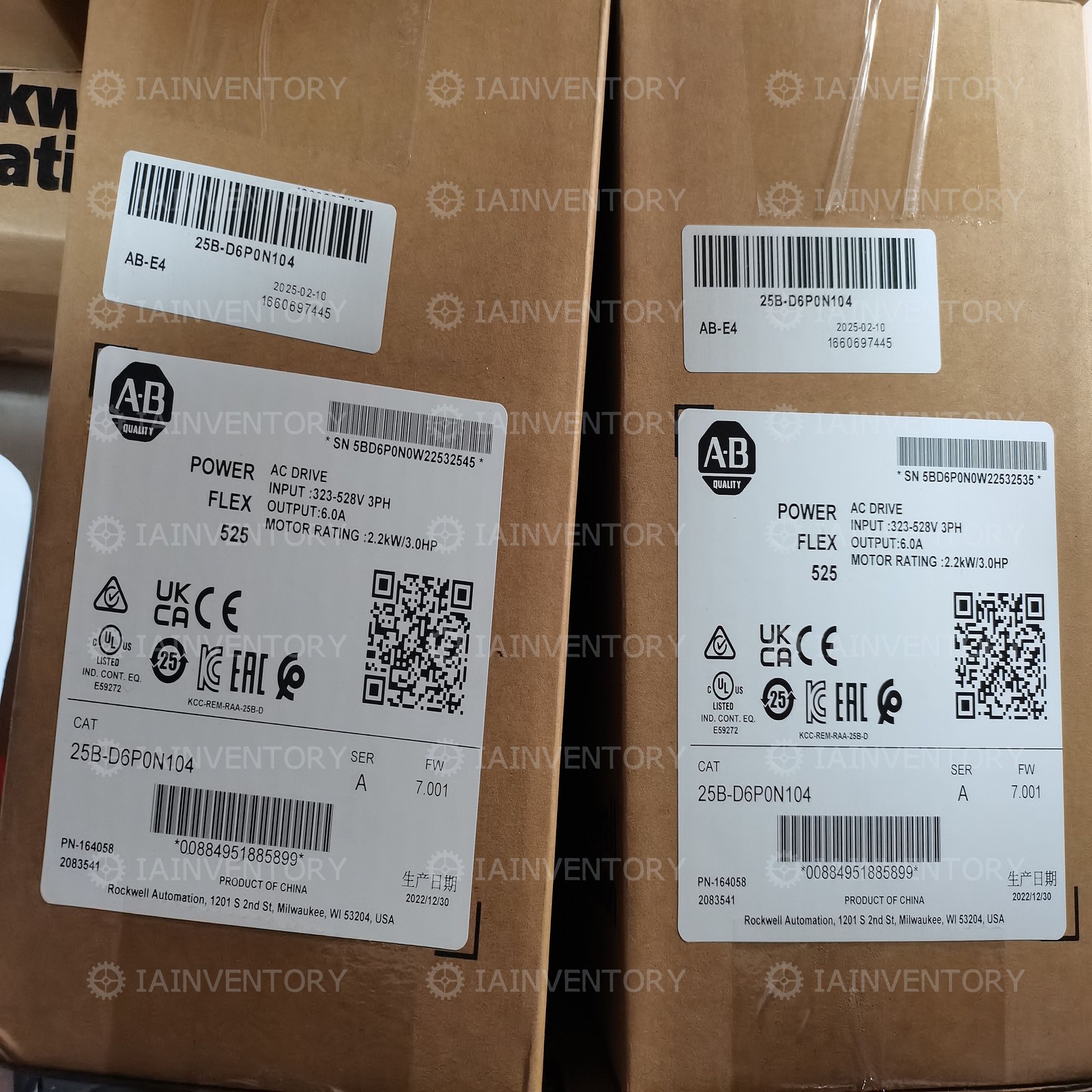 *US Stock* 1pc New sealed 25B-D6P0N104 Allen-Bradley 25BD6P0N104 Free Shipping
