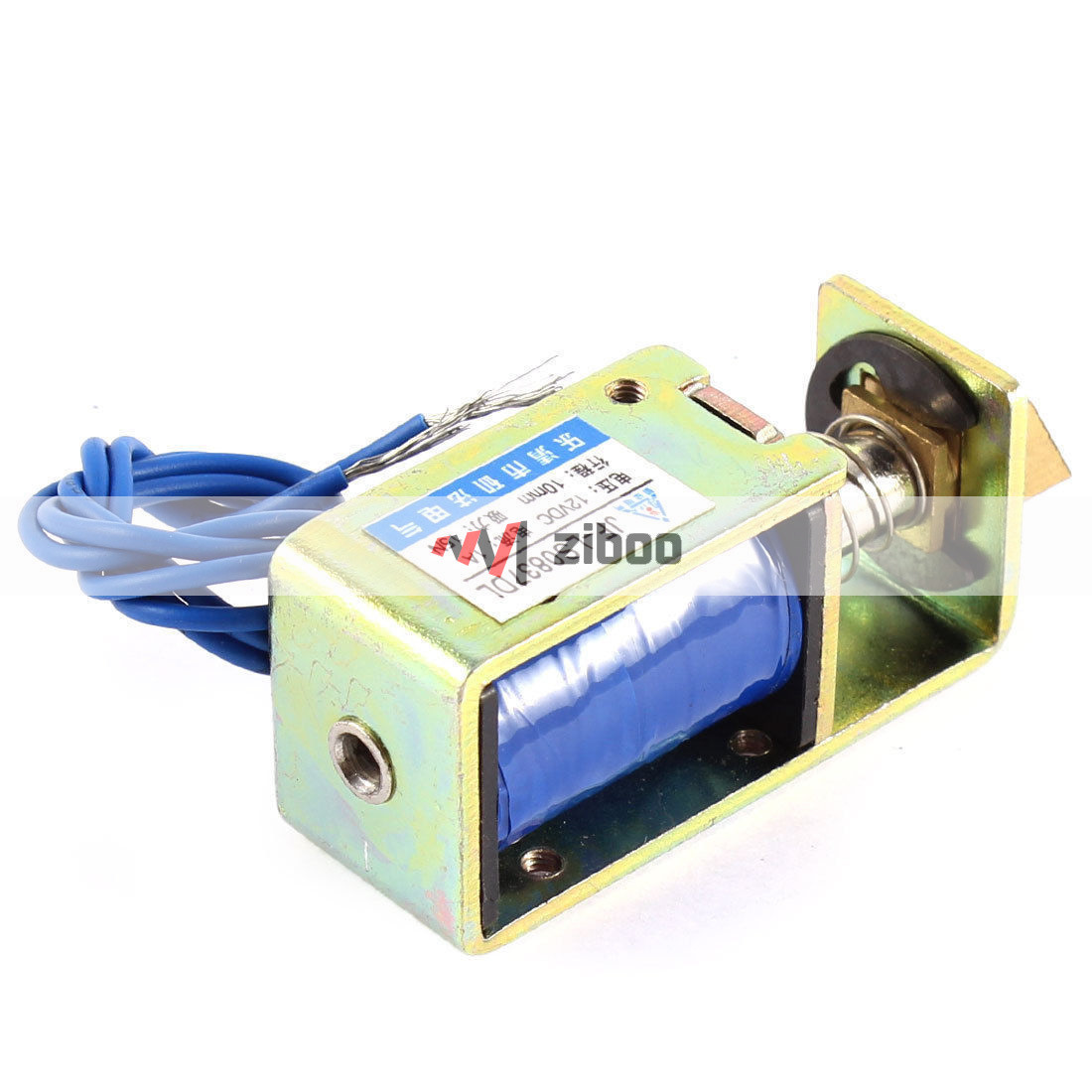 JF-LS0837DL DC 12V 1A 10mm 15N Pull Type Open Frame Electromagnet Solenoid✦Kd