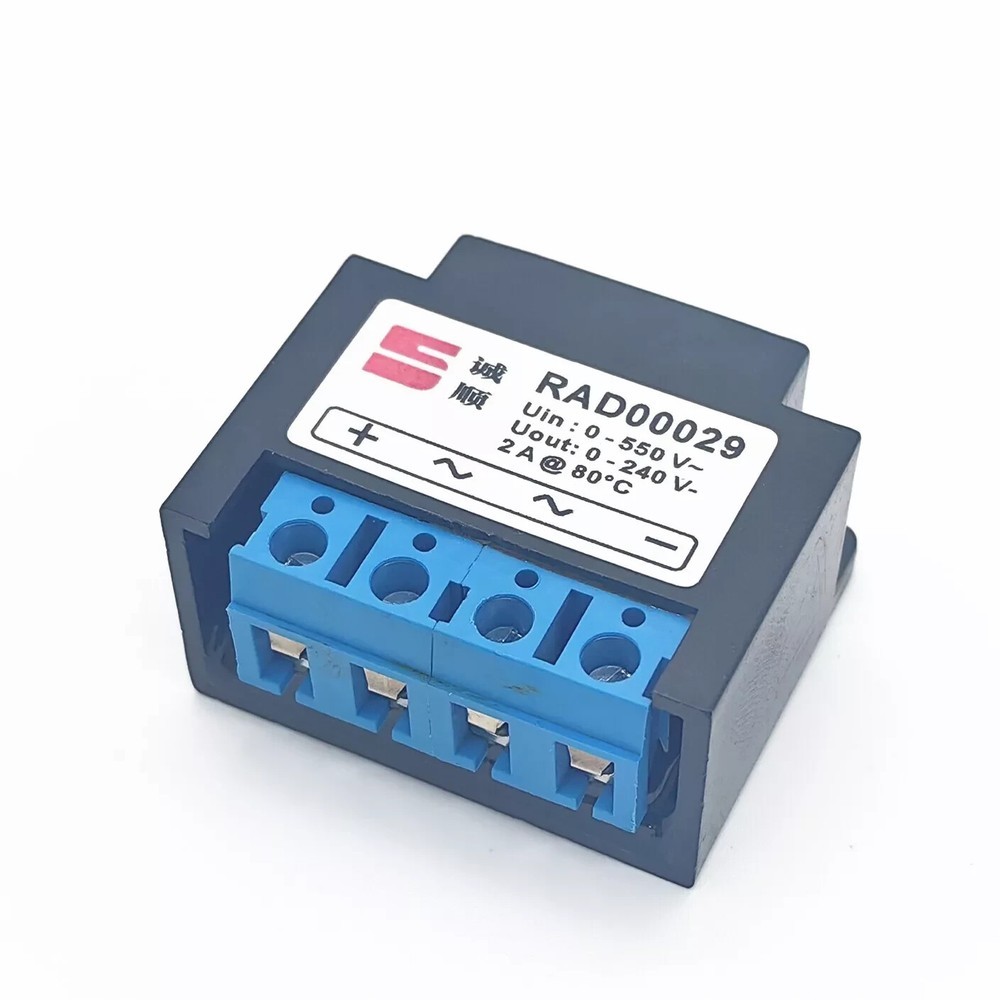 1PC Replace motor brake rectifier RAD00029 0-550V~ 0-240V- 2A@80℃