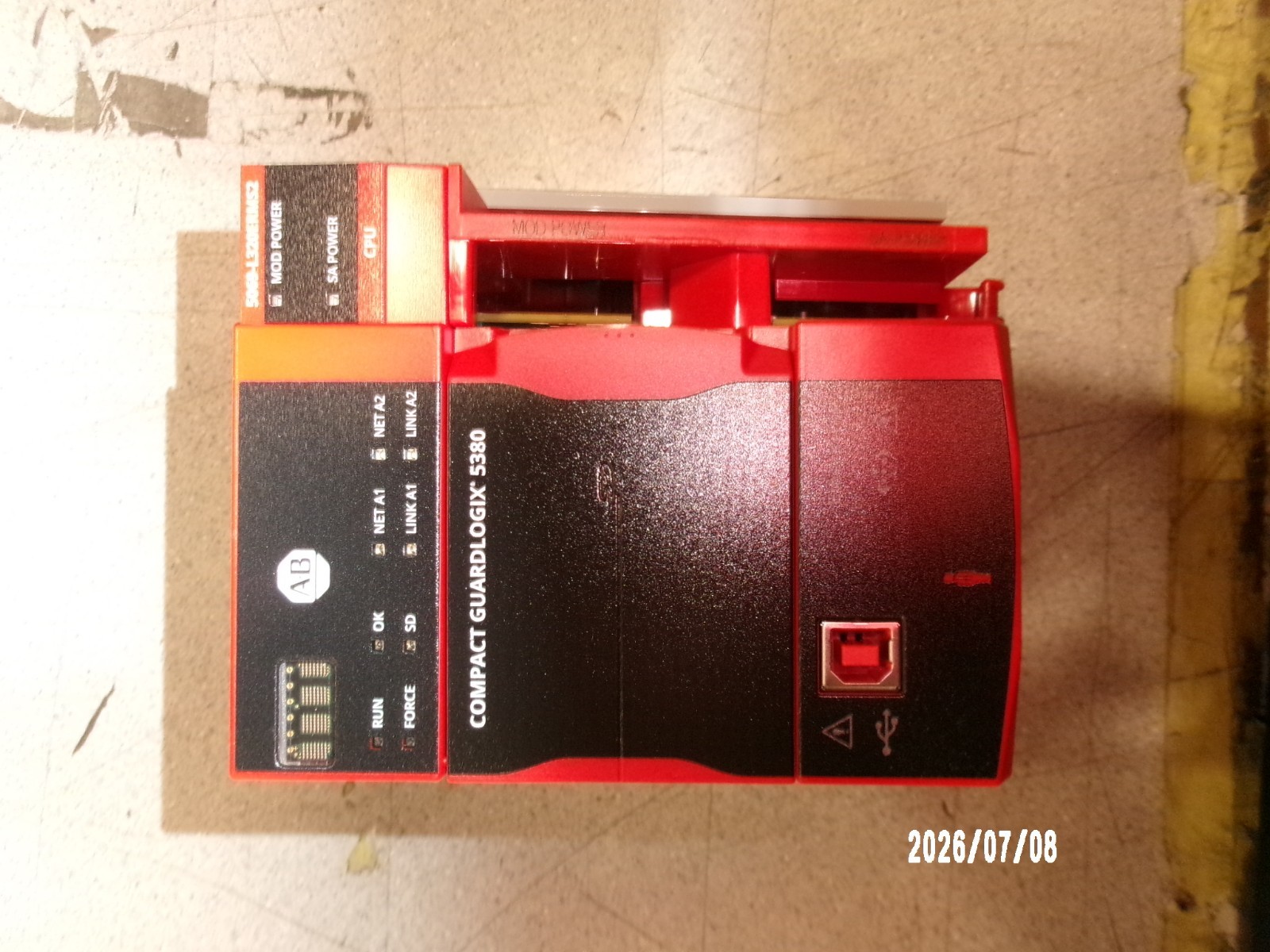 Allen-Bradley Compact GuardLogix 5380 Safety Controller 5069-L320ERMS2 2MB/1MB