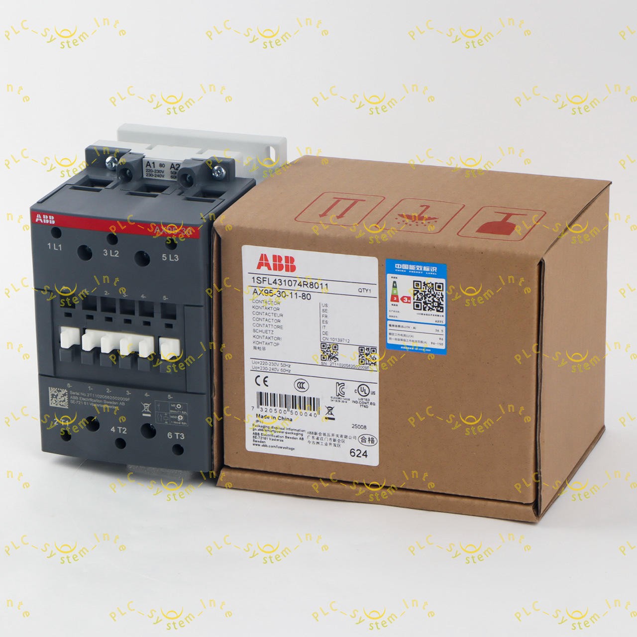 1PCS NEW ABB AX95-30-11 95A AC220-230V AX95-30-11-80 1SFL431074R8011