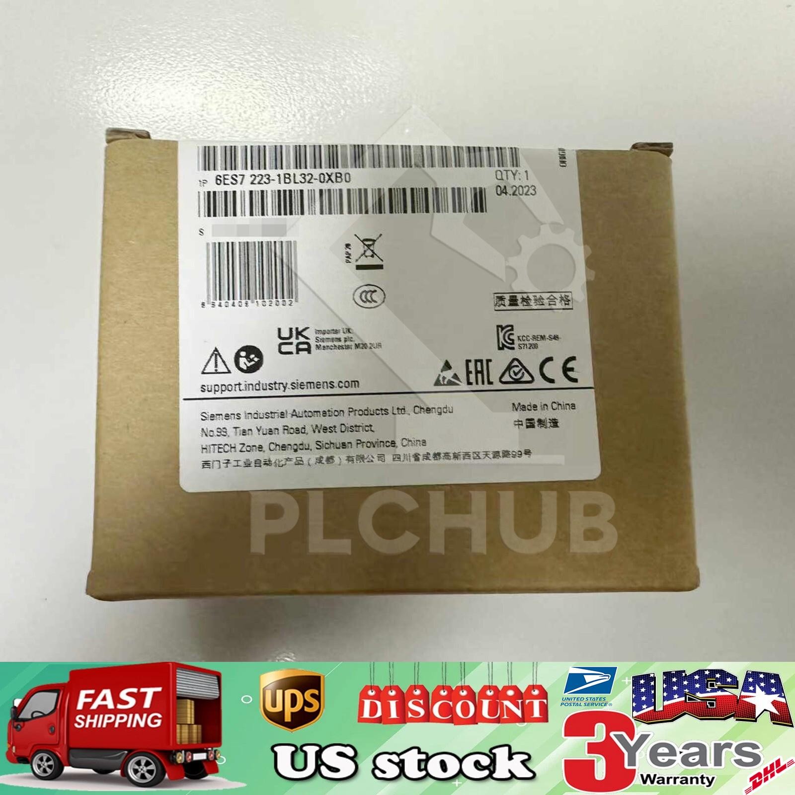 New Siemens 6ES7223-1BL32-0XB0 6ES72231BL320XB0 S7-1200 Digital I/O SM 1223