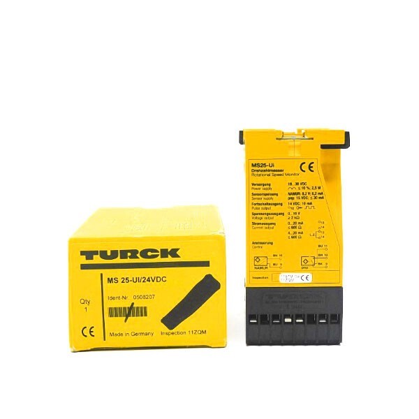 MS25-UI New Turck MS25-UI Rotation Speed Monitor MS25UI