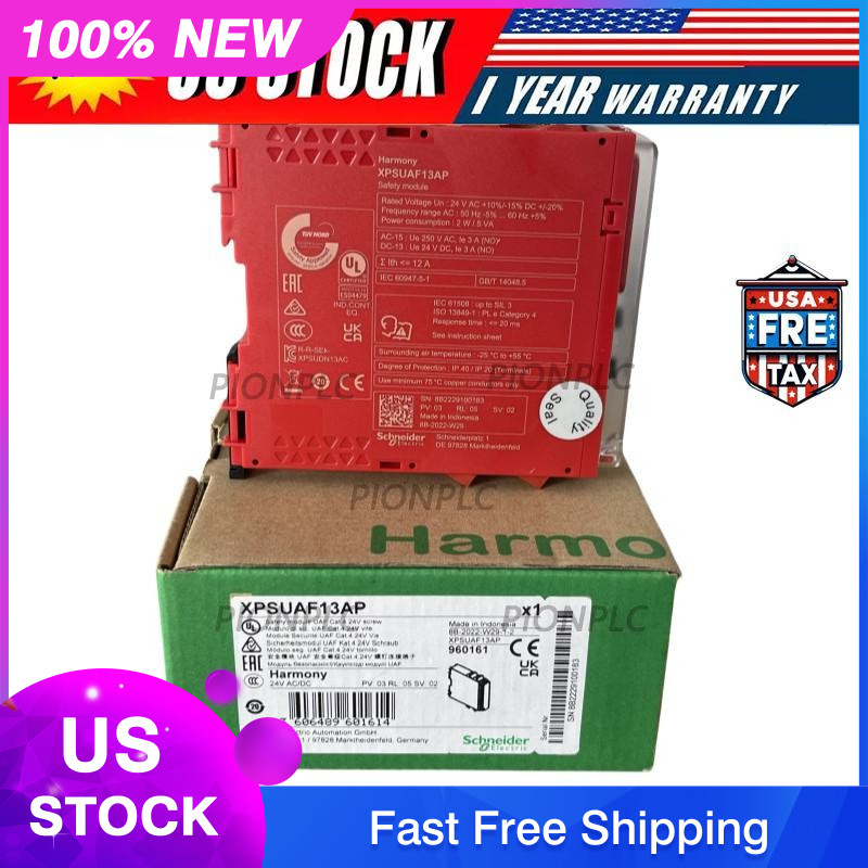 XPSUAF13AP new Schneider safety relay, free shipping XPSUAF13AP