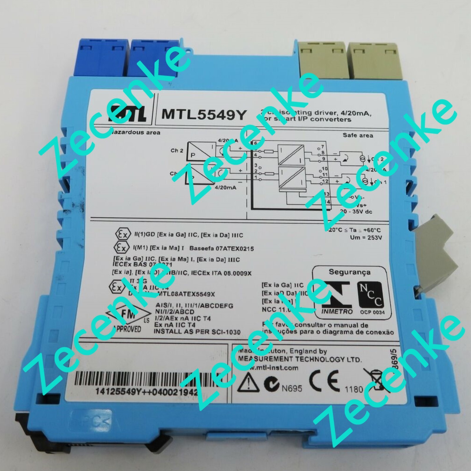 1PC New Eaton MTL5549Y Isolating Driver Expedited Shipping