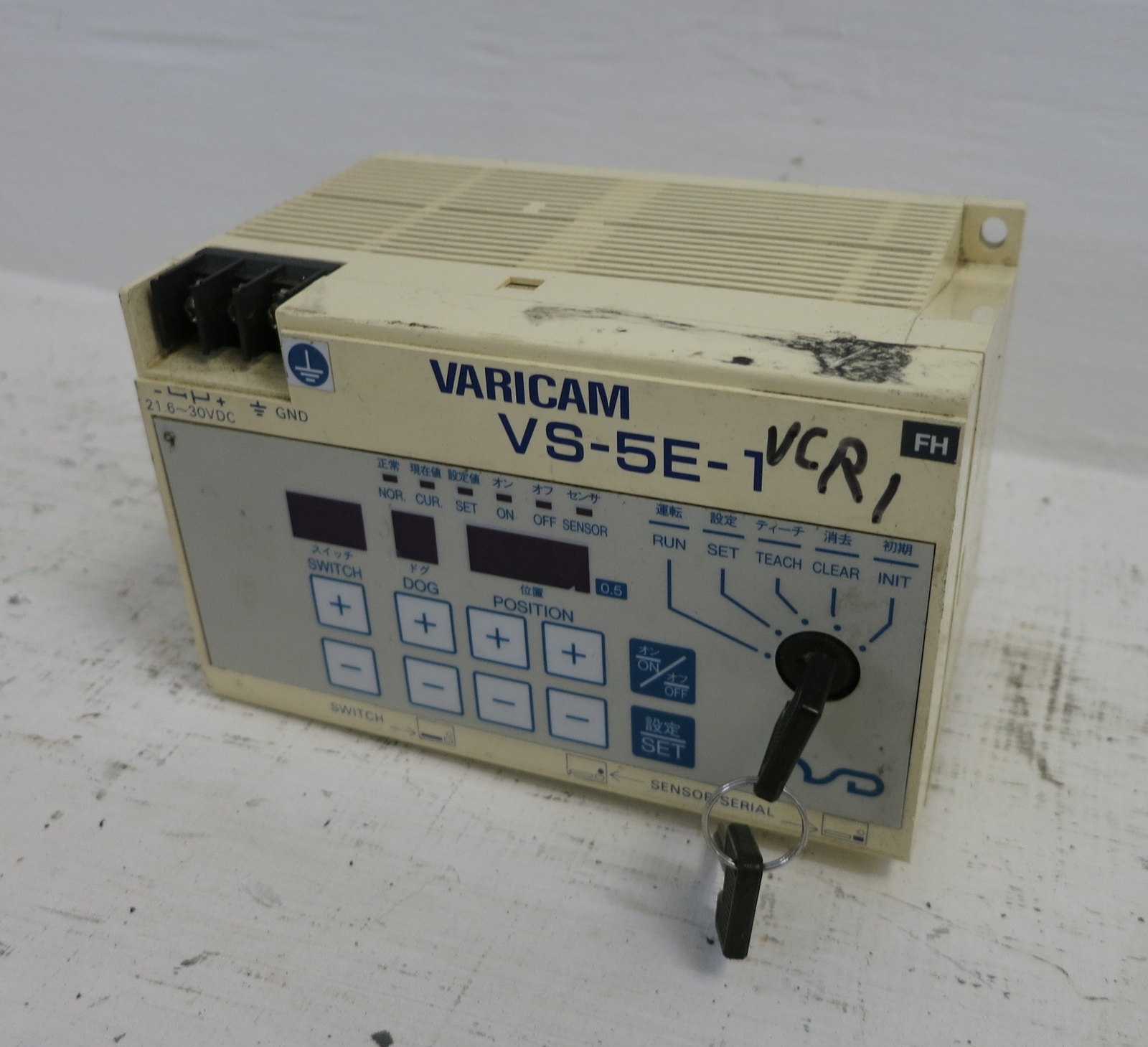 NSD VS-5E-1 Varicam Electronic Cam Switch Angle Controller PLC Control VS5E1