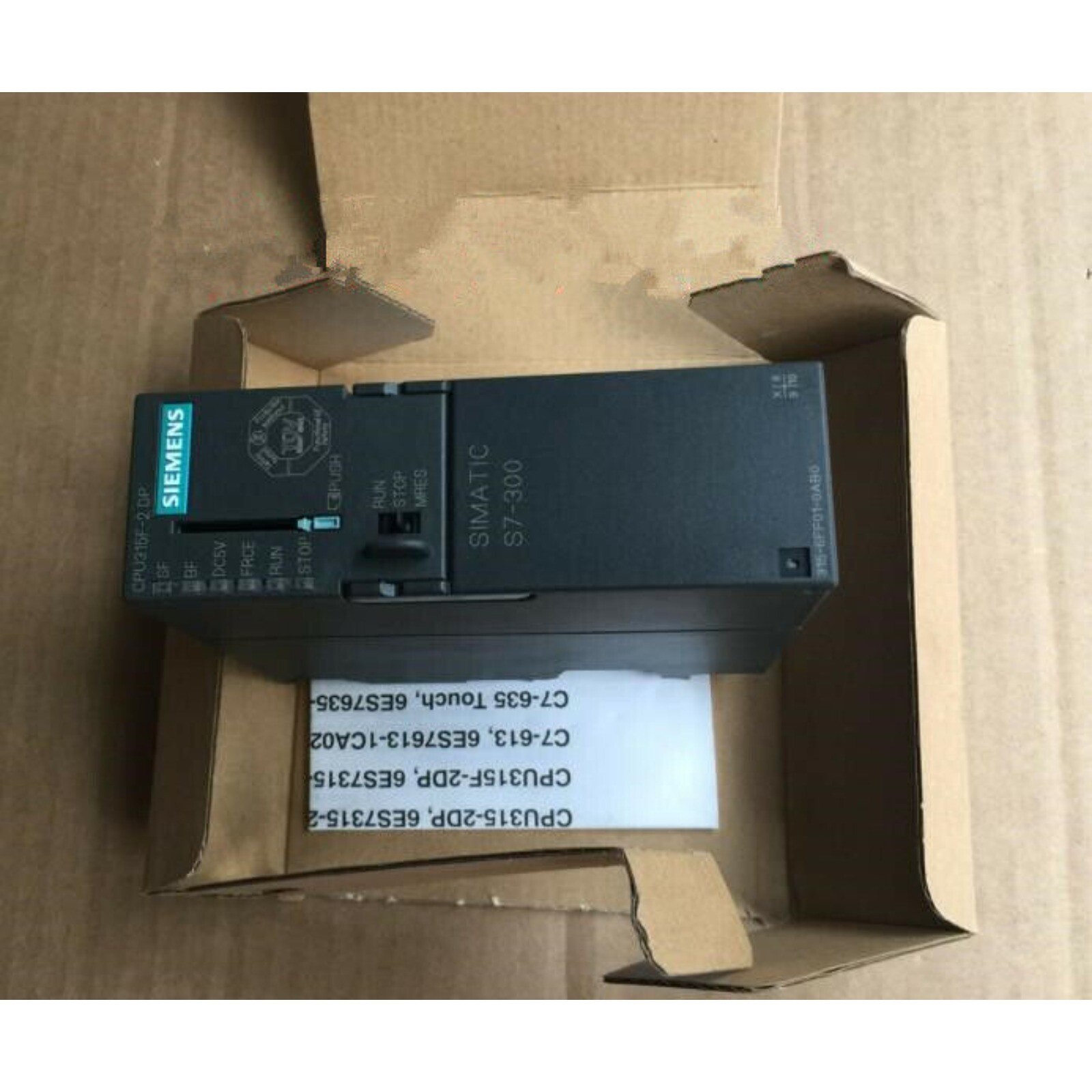 1PC New Siemens 6ES7315-6FF01-0AB0 CPU315F 6ES7 315-6FF01-0AB0 Central Unit