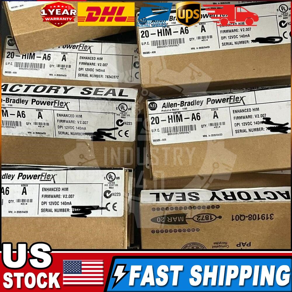 Allen-Bradley 20-HIM-A6 PoweFlex Enhanced HIM FW V2.007 12VFC New Factory Sealed
