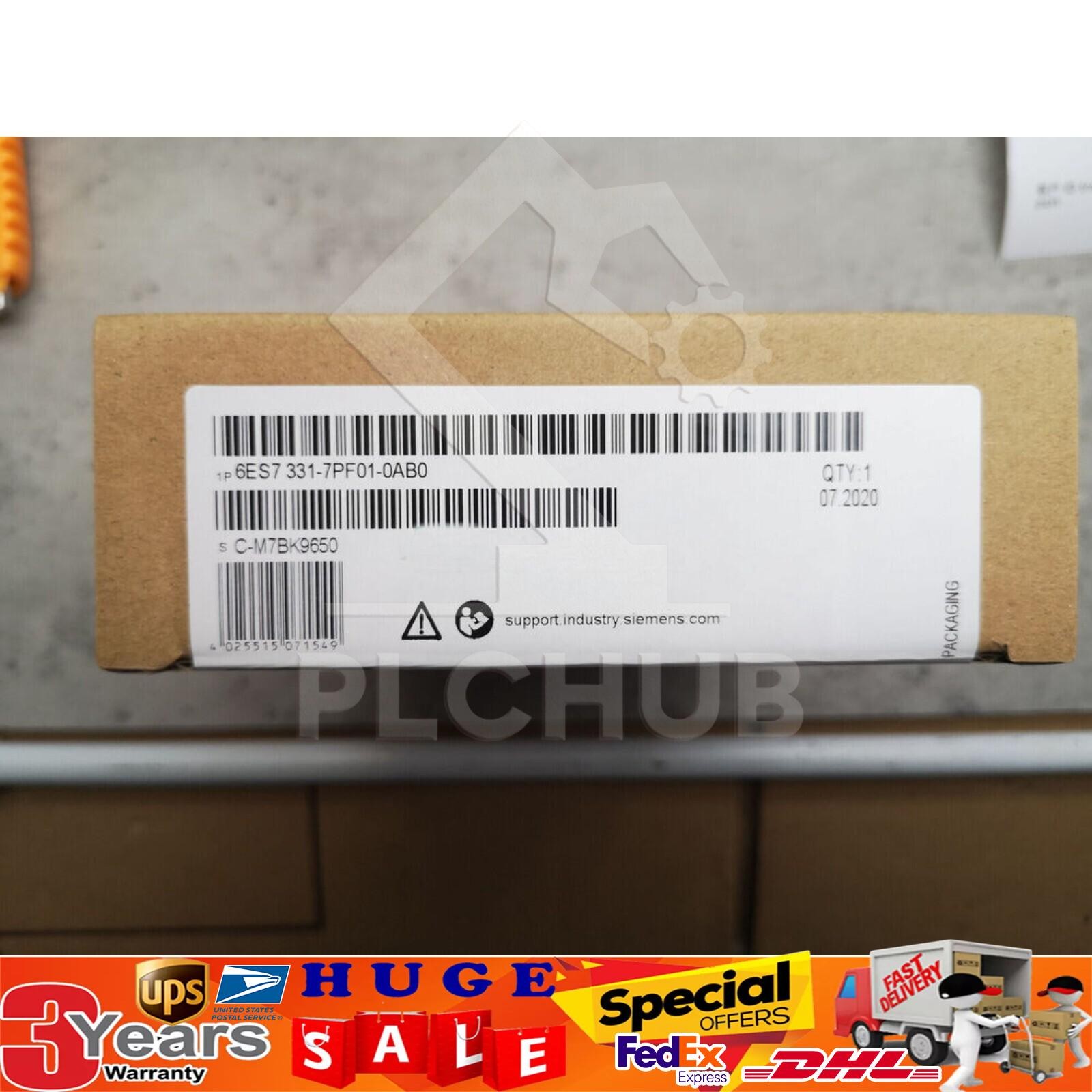 1 PCS Siemens PLC 6ES7331-7PF01-0AB0 6ES7 331-7PF01-0AB0 New In Box Fast Ship US