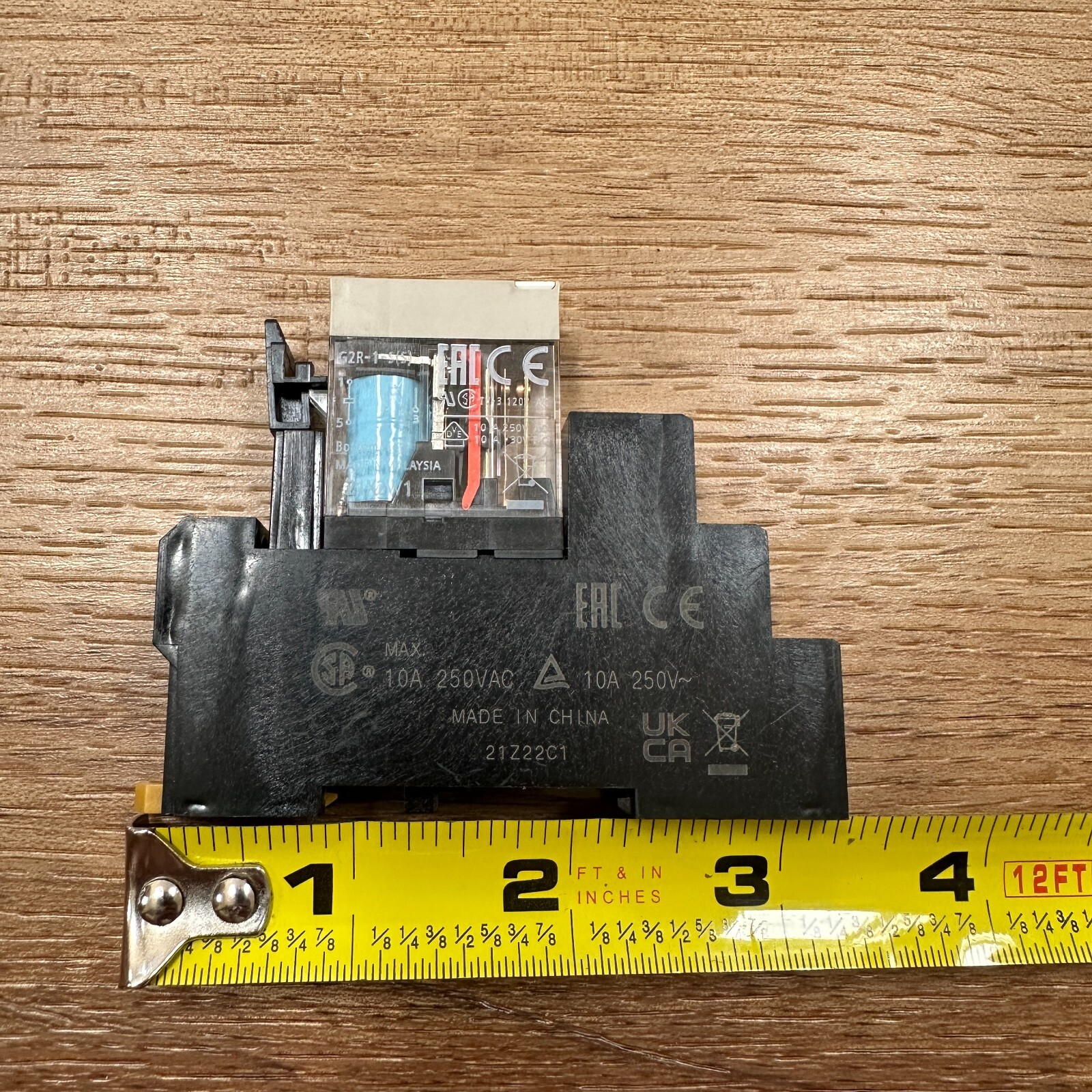 OMRON G2R-1-S-DC24(S) General Purpose Relay 24VDC 10A 5Pins & Relay Base