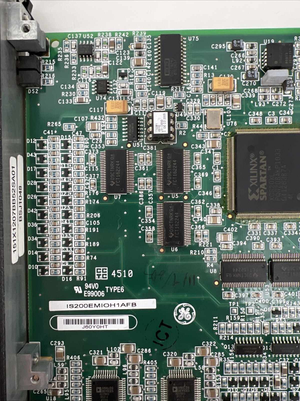 GE General Electric IS200EMIOH1AFB Exciter Main I/O Board Mark VI, EX2100 Series