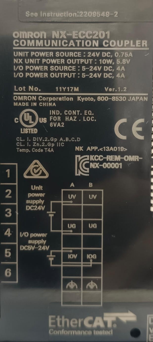 ( Lot fo 7x ) OMRON NX-END01, NX-OD5121, (3)NX-ID5442, NX-ECC201, NX-EC0222