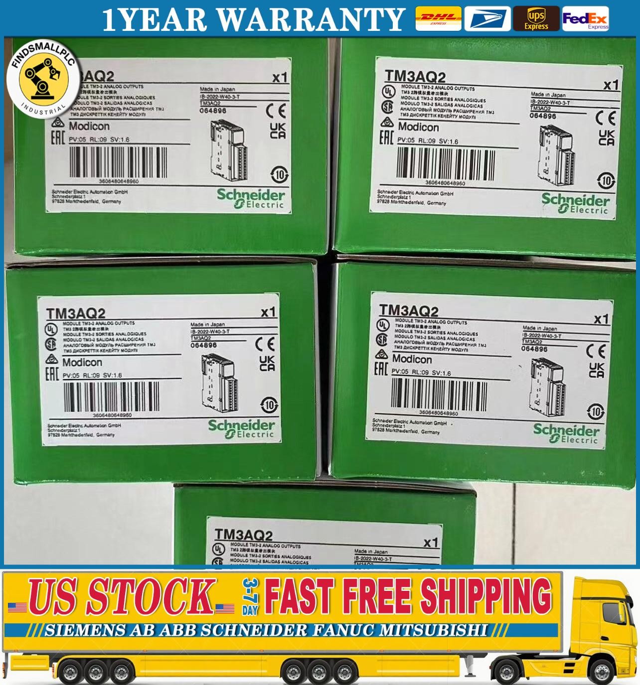 TM3AQ2G 1PCS New Schneider TM3AQ2G Fast delivery