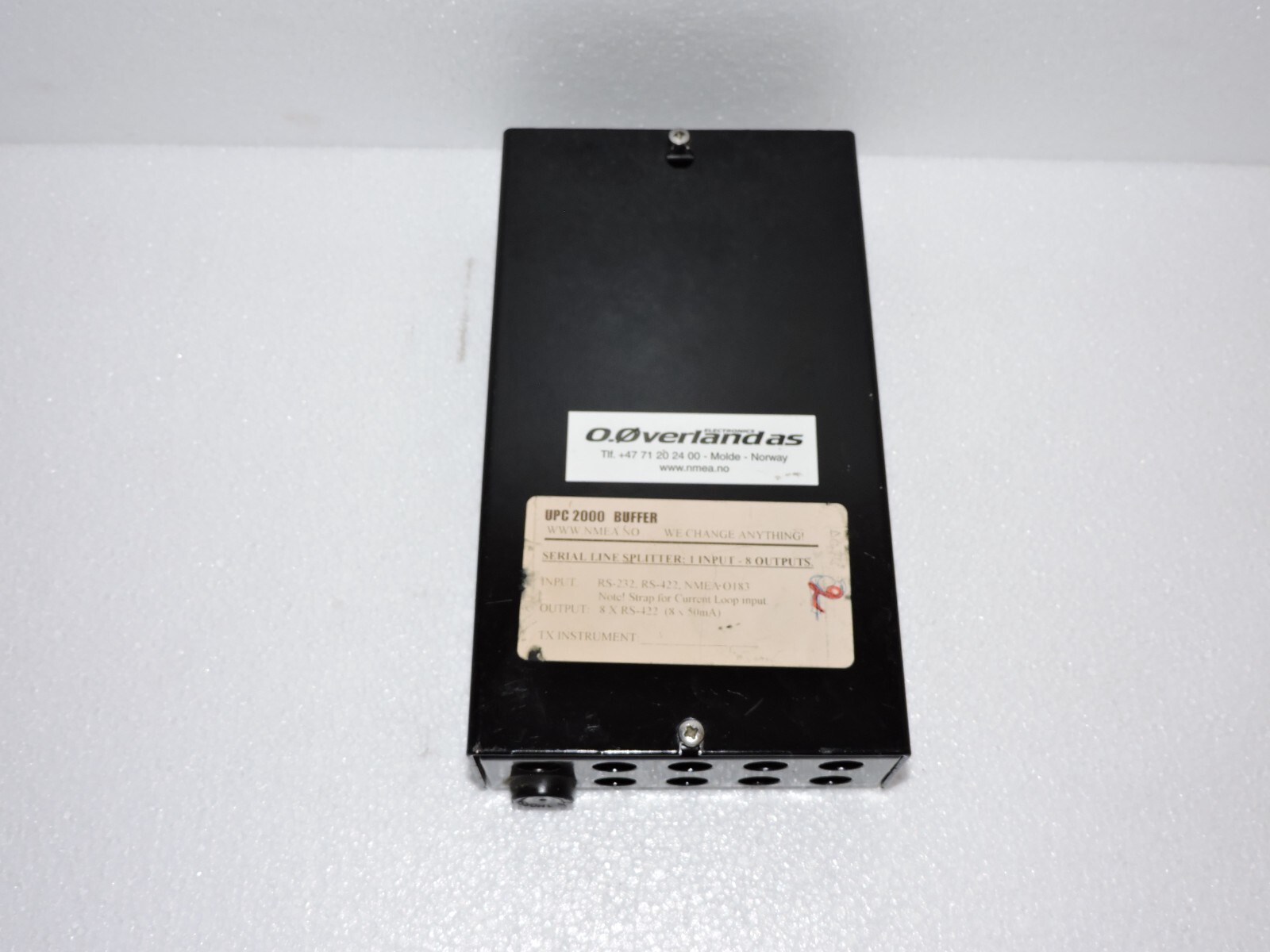 O.Overlandas UPC 2000 Buffer Universal Protocol Converter