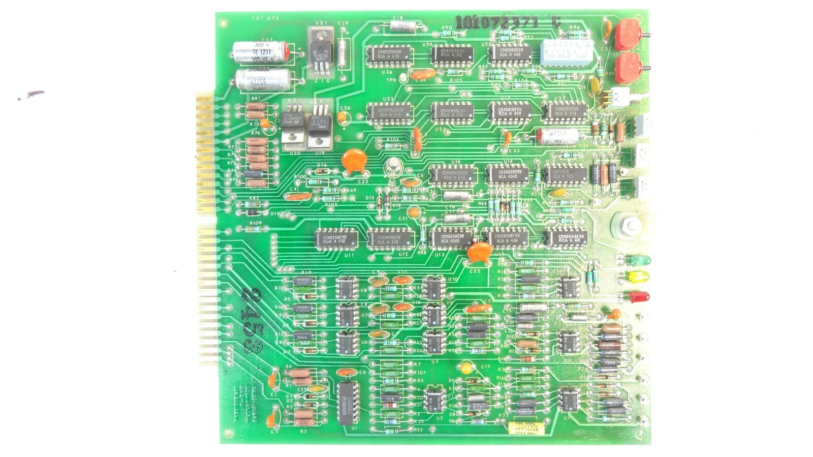 Powerware / Exide 101072371 Rev C DCVI Control MK2-U PCB Assembly
