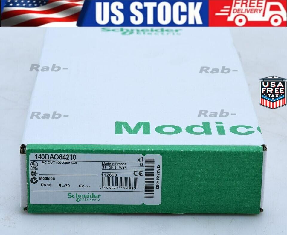 1 PCS Modicon 140DAO84210 PLC Module 140DAO84210 In Box US Free TAX