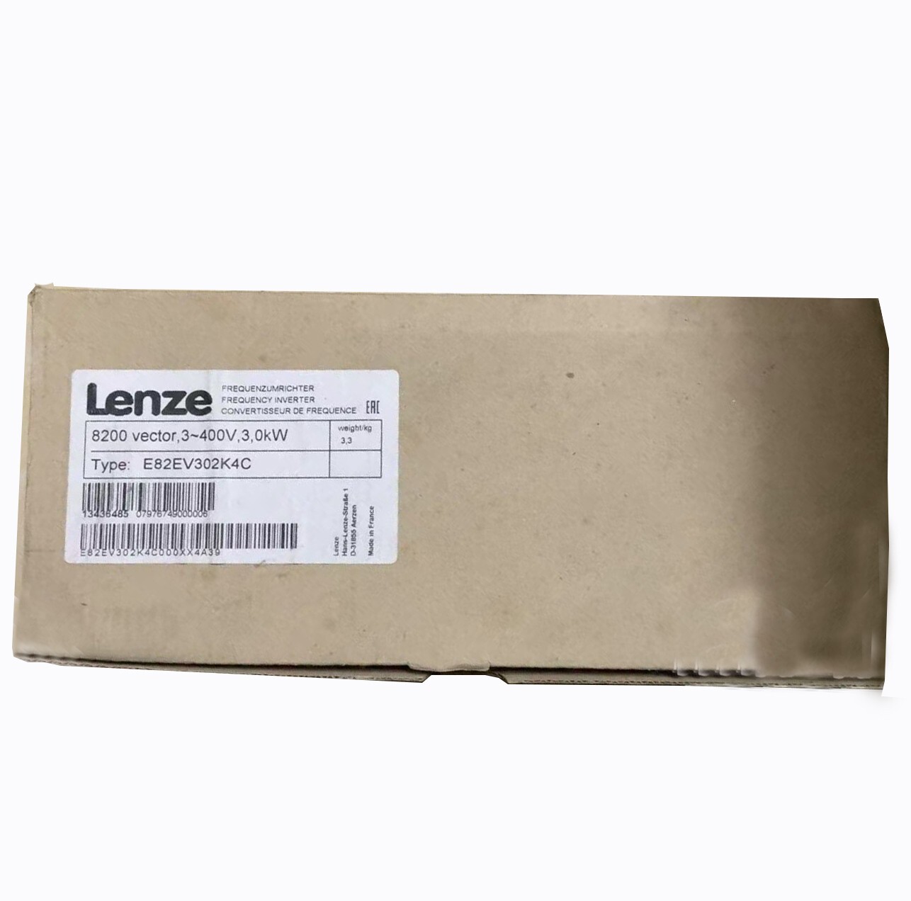E82EV302K4C NEW LENZE E82EV302_4C Inverter 8200 Vector 3.0kW E82EV302-4C