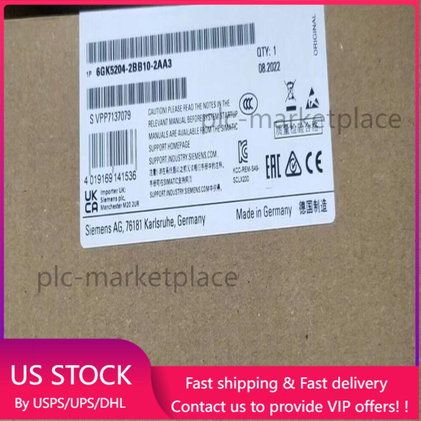 New Siemens 6GK5 204-2BB10-2AA3 6GK5204-2BB10-2AA3 power supply