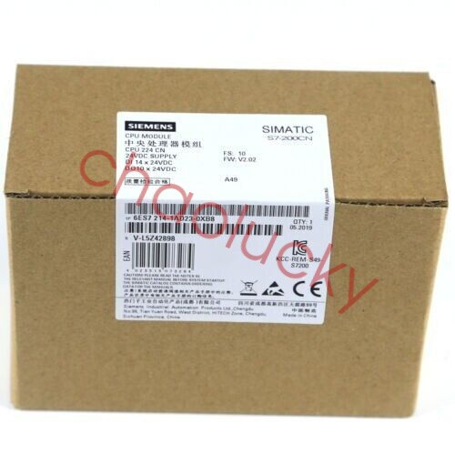 SIEMENS 6ES7 214-1AD23-0XB8 Module New One 6ES7214-1AD23-0XB8