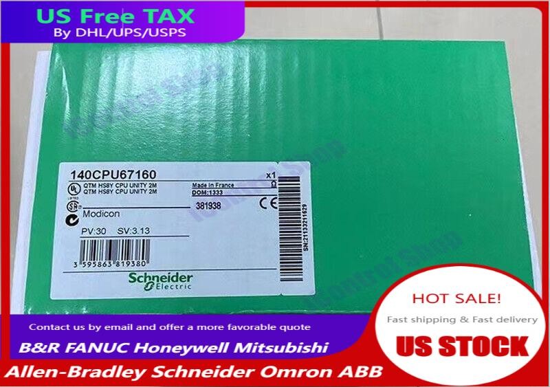 1PC New Schneider 140CPU67160 Module Fast Shipping