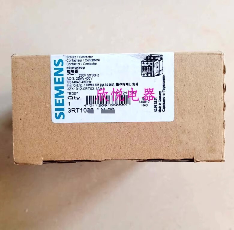 1PCS Brand New For Siemens Contactor 3RT1034-1AC20 3RT10341AC20 3RT1 034-1AC20