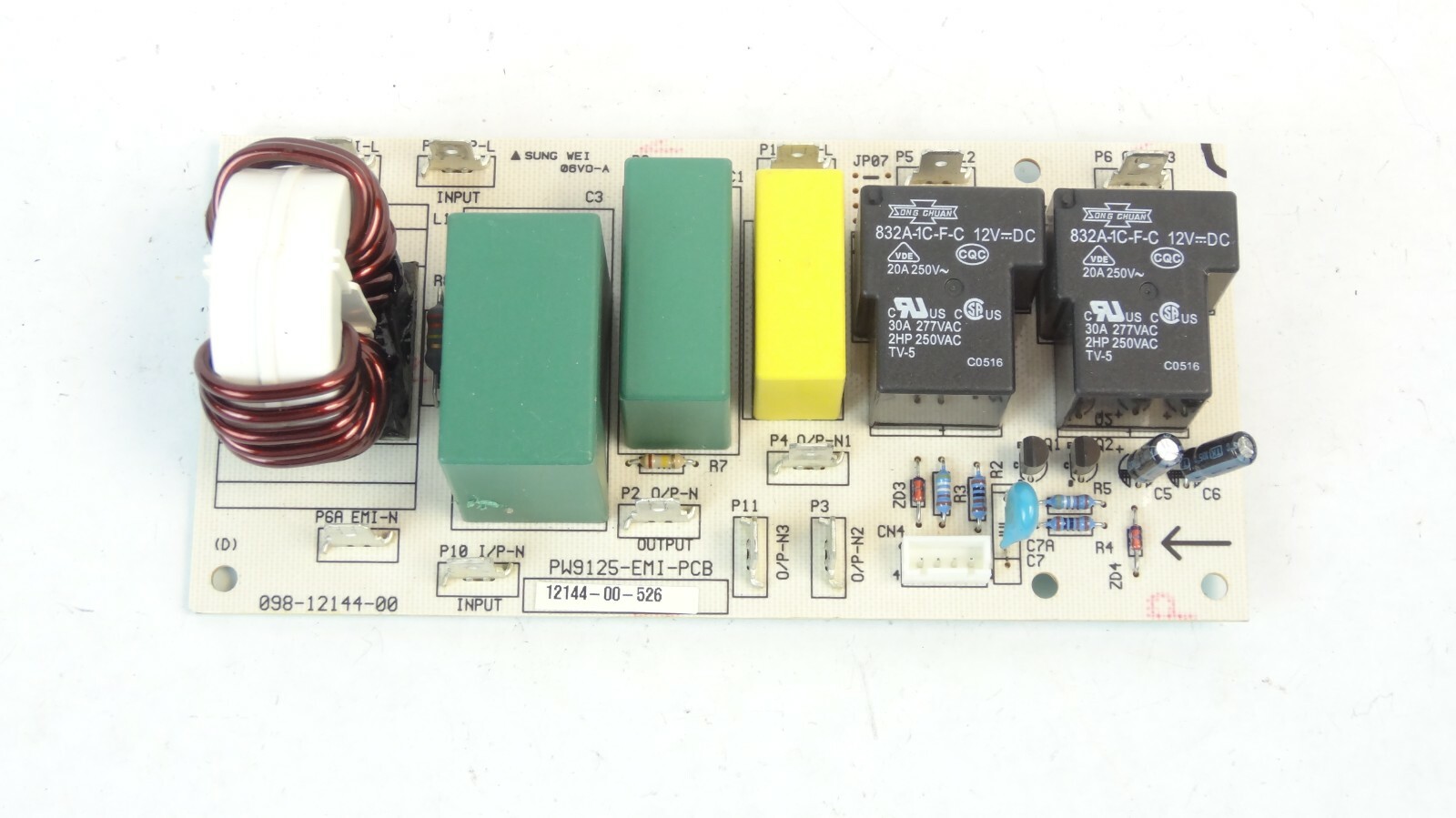 Powerware PW9125-EMI-PCB 12144-00-526 PCB Assembly