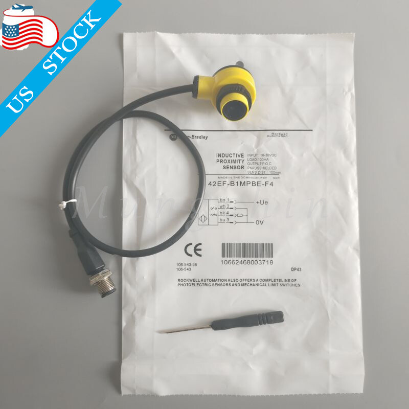 10-30VDC 100mA Photoelectric Switch Sensor For Allen Bradley 42EF-B1MPBE-F4