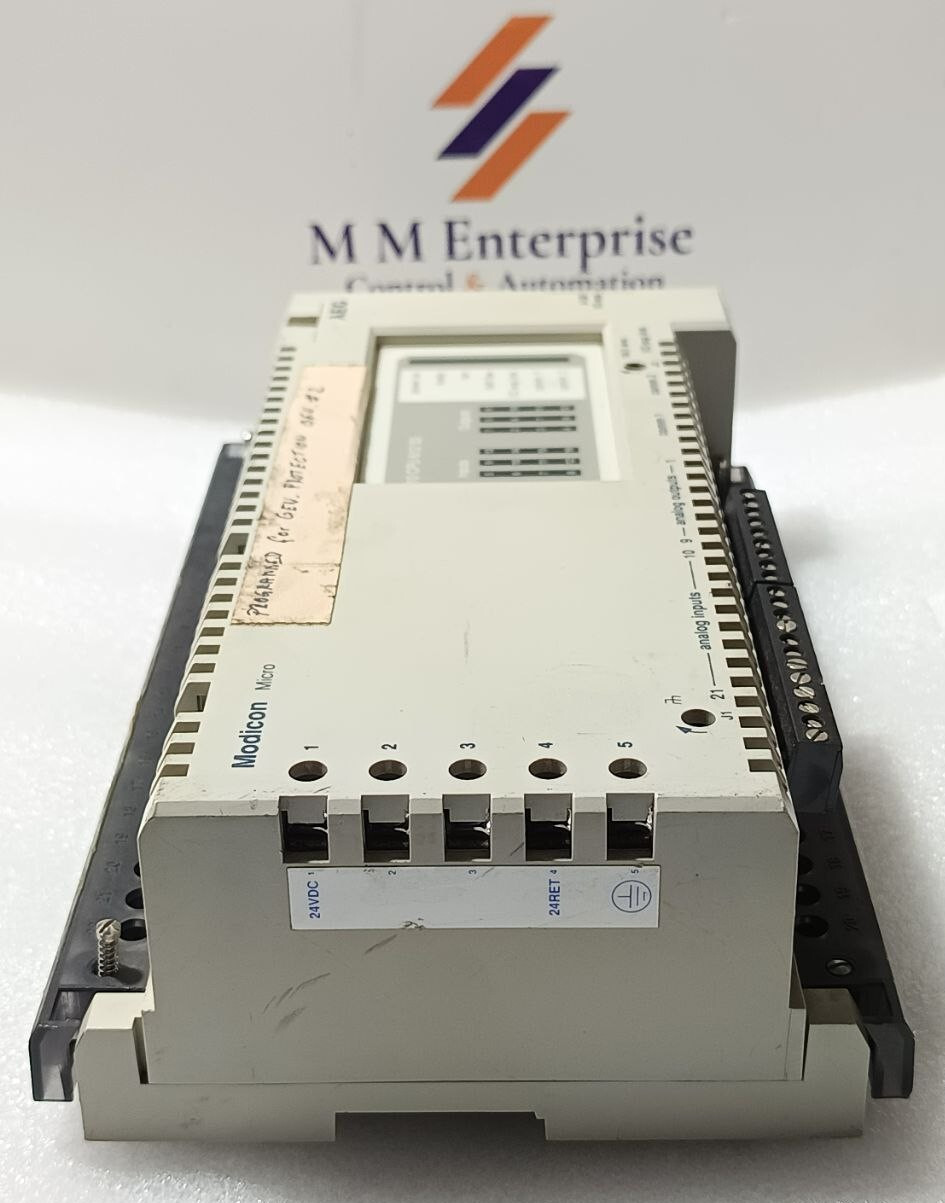 AEG 110 CPU 612 03 MODICON MICRO A120 PLC CONTROLLER