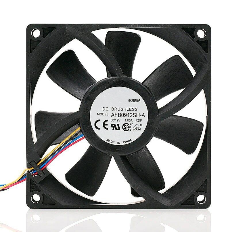 AFB0912SH-A 12V 1.00A 92X92X25MM 4-wire PWM server axial cooling fan