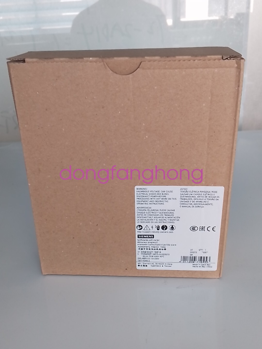 One New Siemens 3RW3027-1BB14 3RW30271BB14 DHL or fedex or UPS
