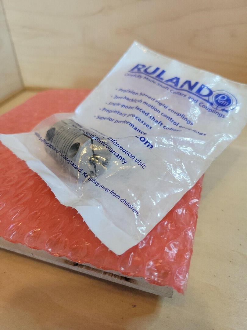 RULAND MANUFACTURING MWC25-6-6-SS Coupling, 4 Beam Clamp, 6mmx6mm 634529055380