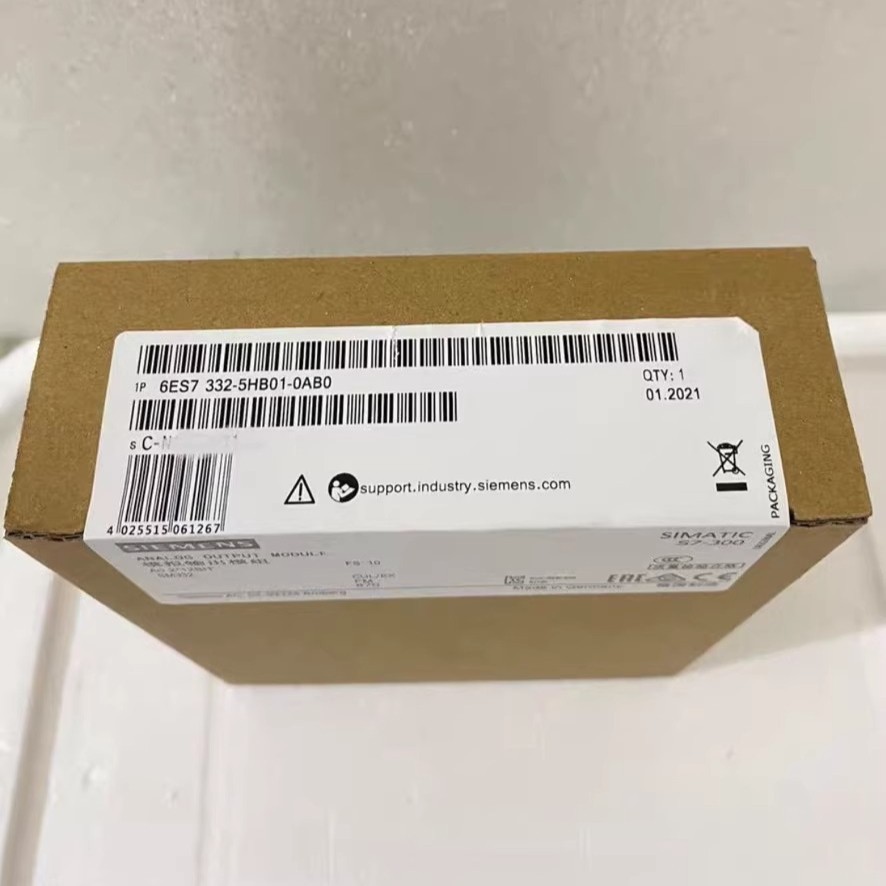New Siemens 6ES7332-5HB01-0AB0 6ES73325HB010AB0 S7-300 Analog output SM 332