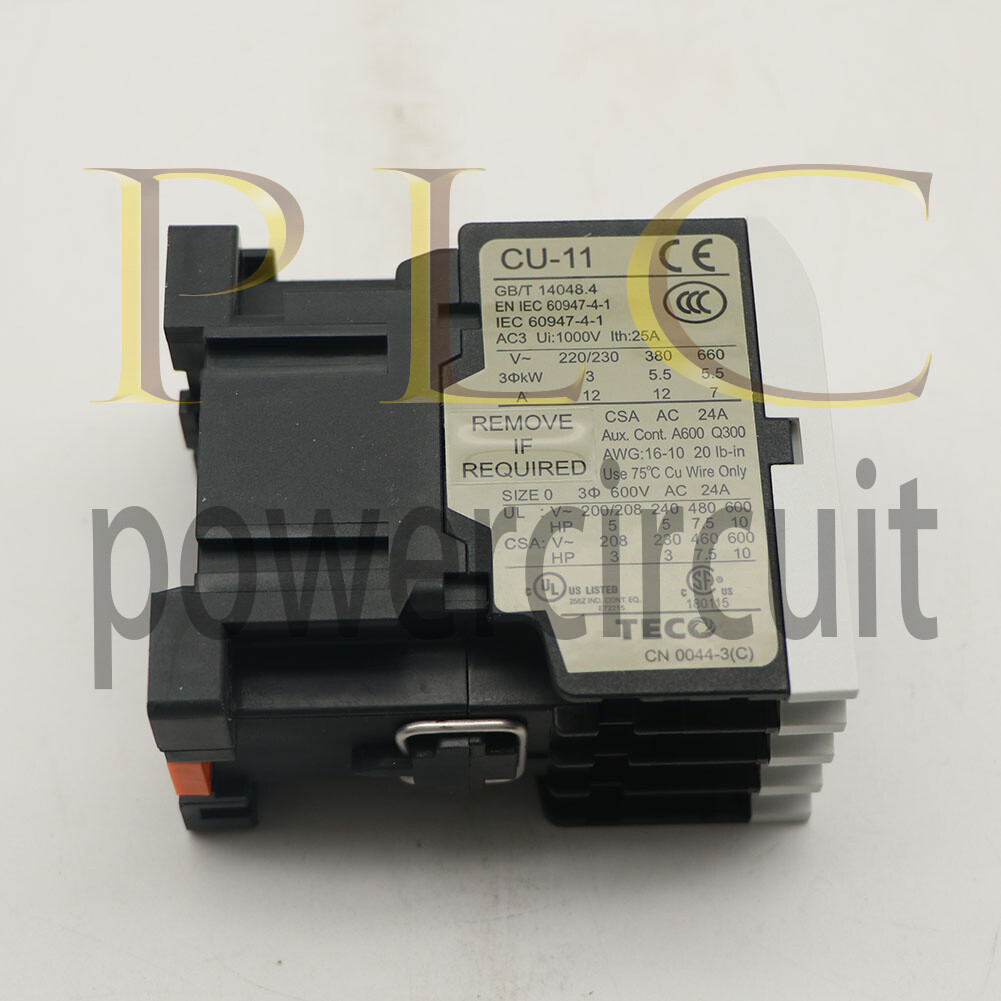 1pcs New FOR TECO CU-11 magnetic contactor 110V coil 3A1b N/C (TAIAN CN-11)