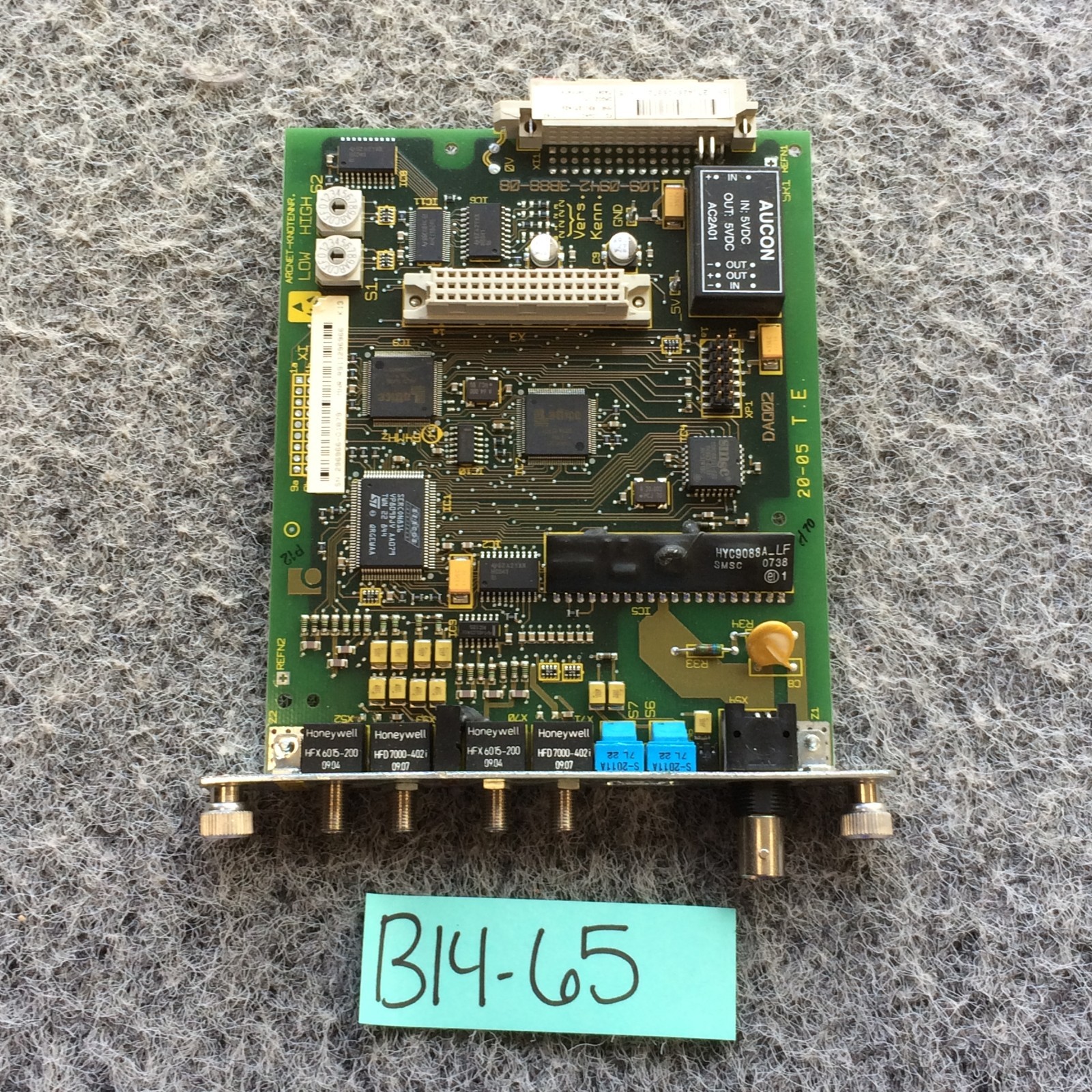 REXROTH INDRAMAT card DAQ02.1M (DAQO2.1M), R911271426 19W45 R911280239